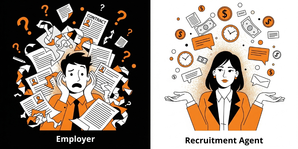 employer vs recruitment agent