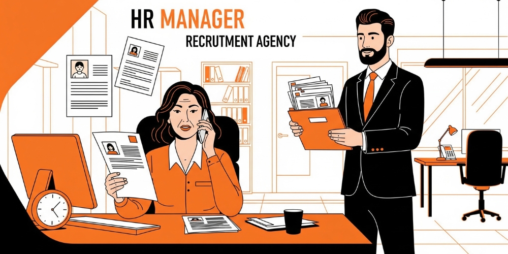 recruitment agencies illustrated