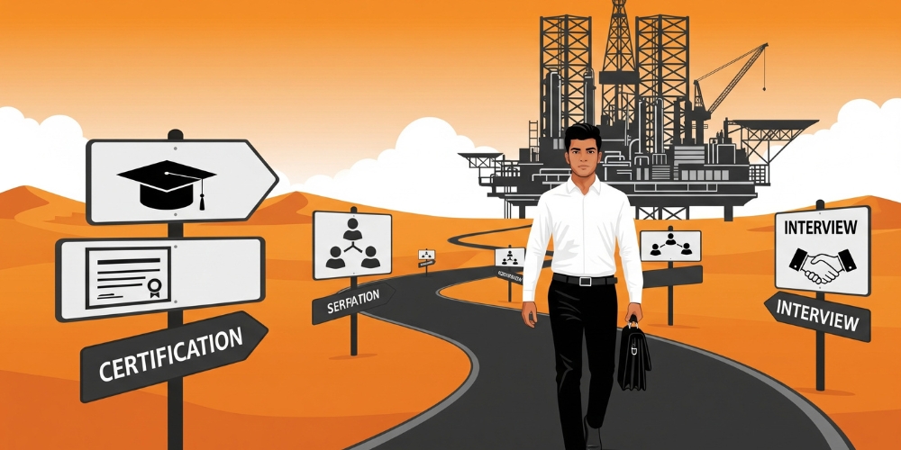 how to get hired in oil and gas sector