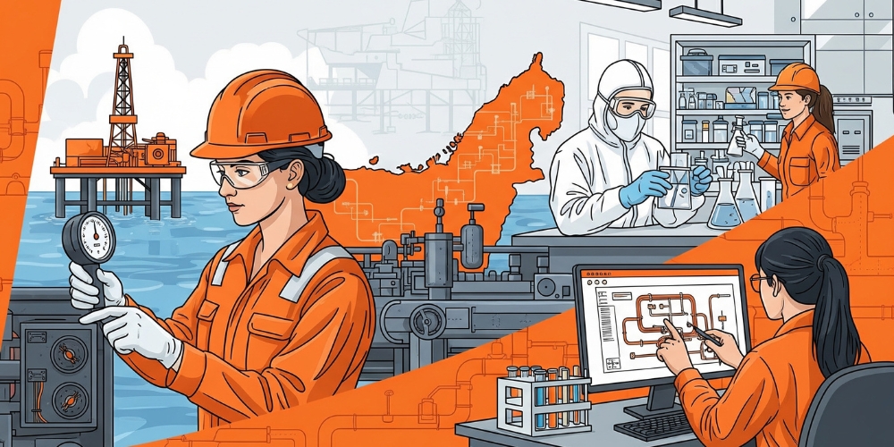 oil refinery