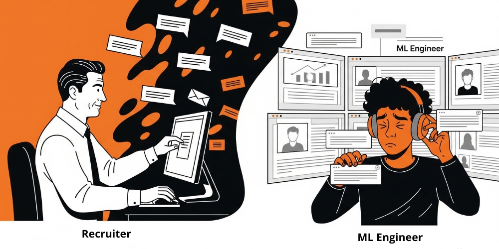 recruiter vs ML engineer