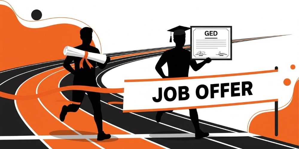 does GED or Diploma get you hired faster?