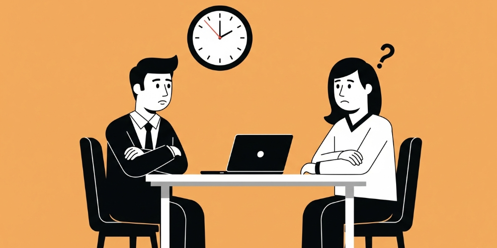 signs you didn't get the job