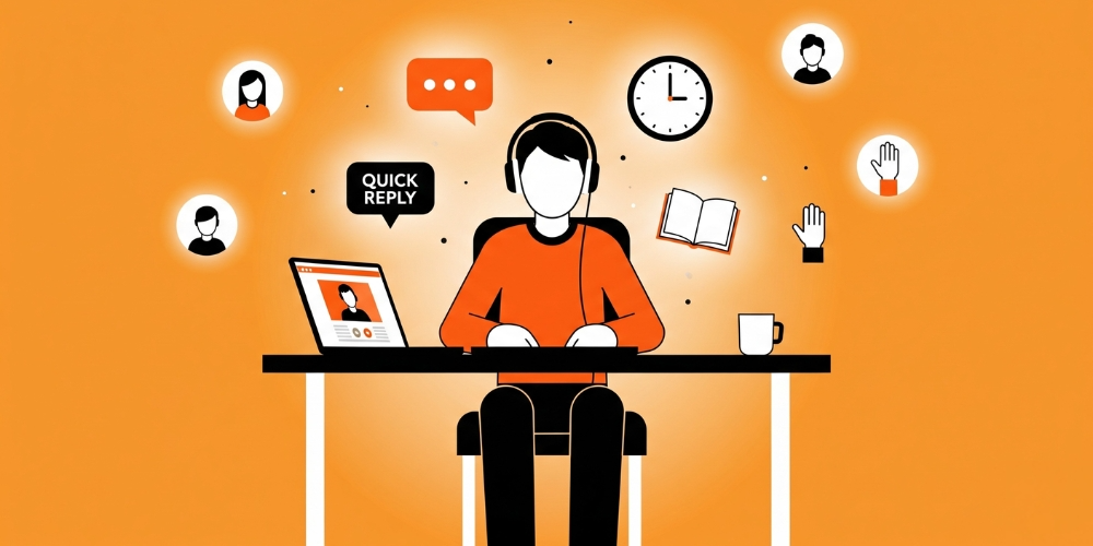 Remote Employees Practicing Teamwork Ethics