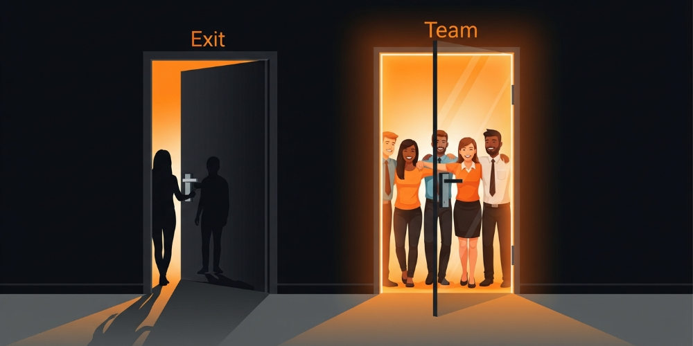 teamwork values and employee turnover