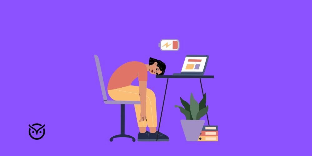 employee who is burnt out