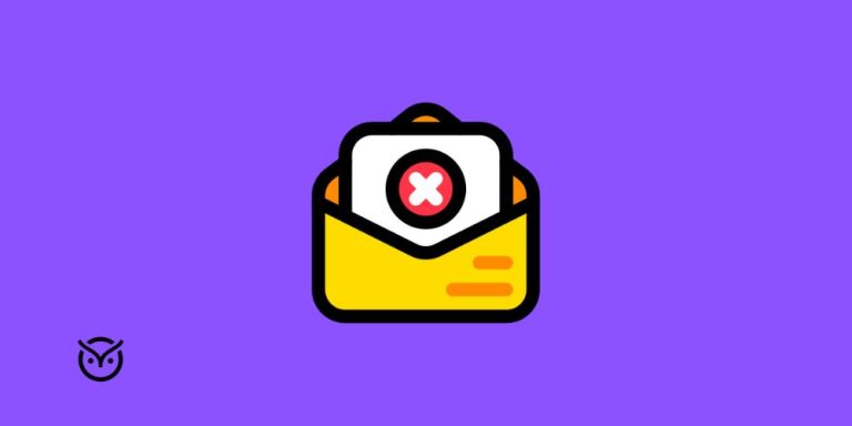 illustration of rejection email