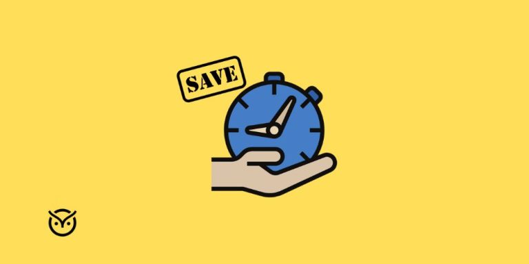save time illustration