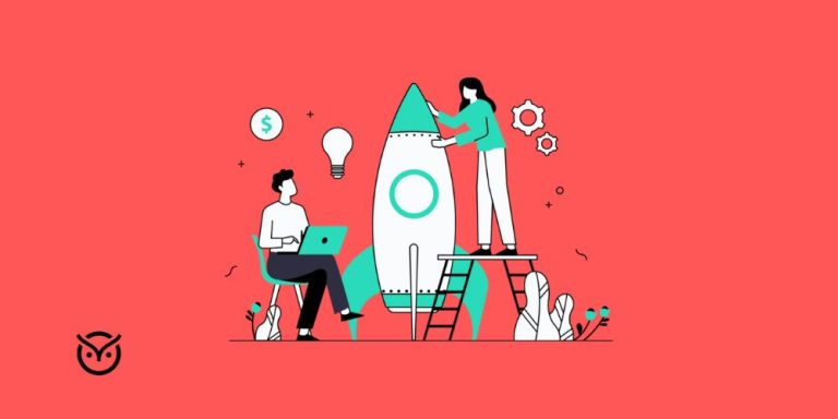 illustration of startup