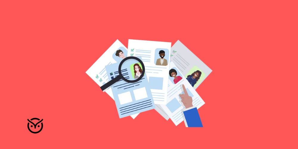 searching through resumes