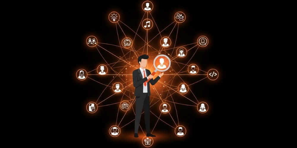 recruiter finding candidates