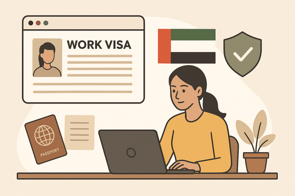 Process your job visa in UAE