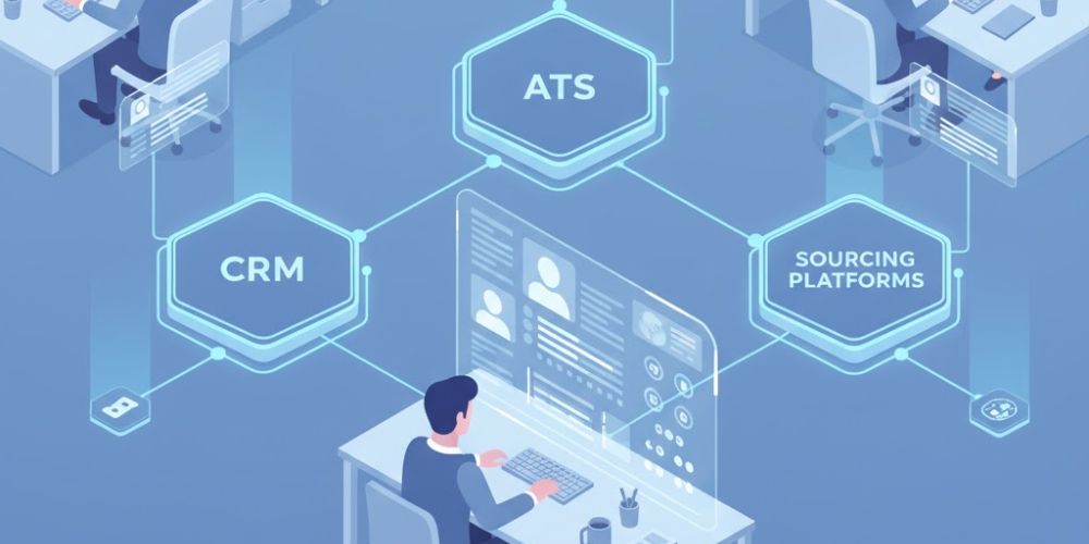 crm, ats, sourcing platform combined system
