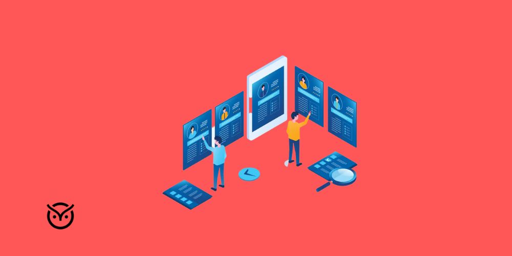 candidate matching illustrated