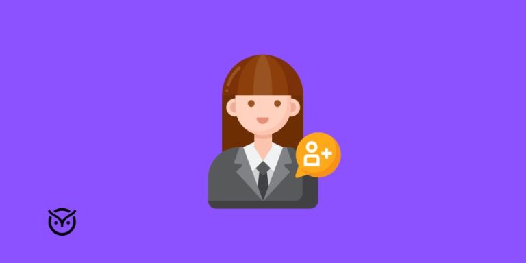 illustration of recruiter