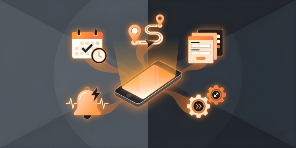 Features of Mobile Workforce Automation