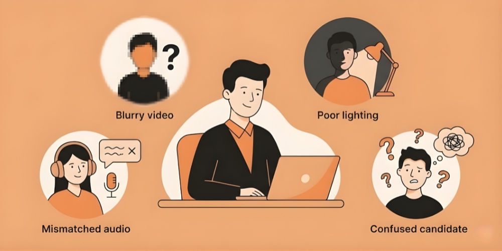 Video Screening Interview Mistakes