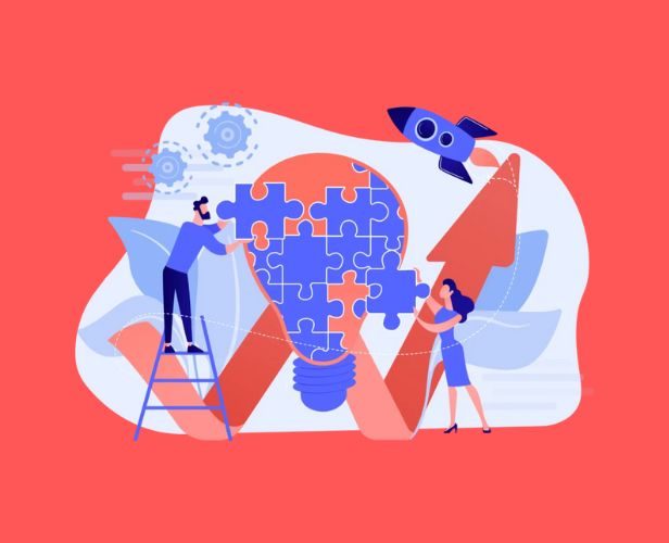 illustration of career goals