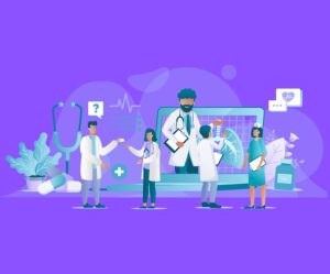 illustration of healthcare profesionals