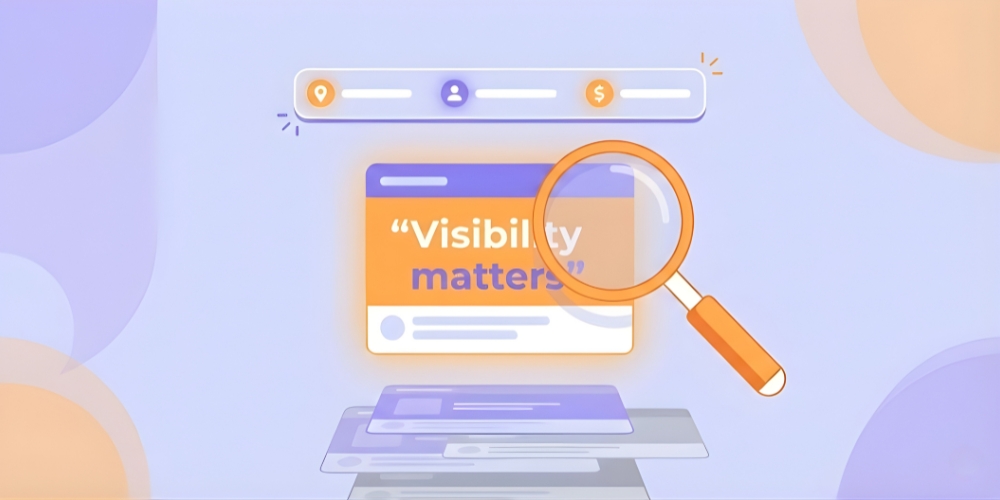 visibility on google