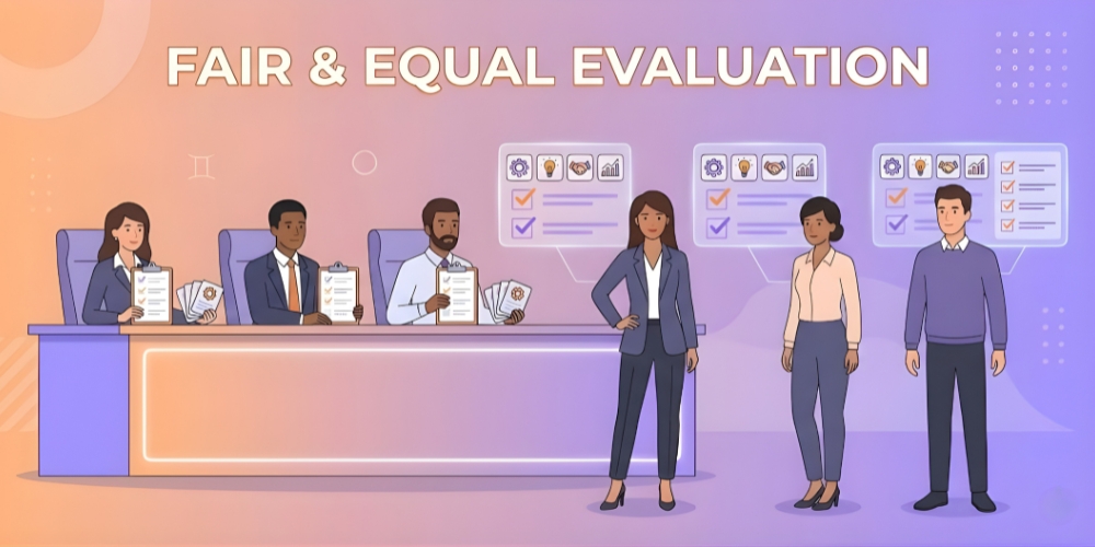 fair and equal evaluation