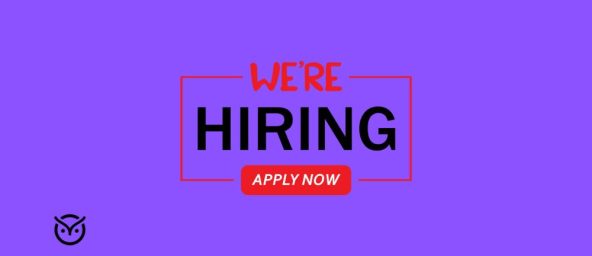 text recruitment logo