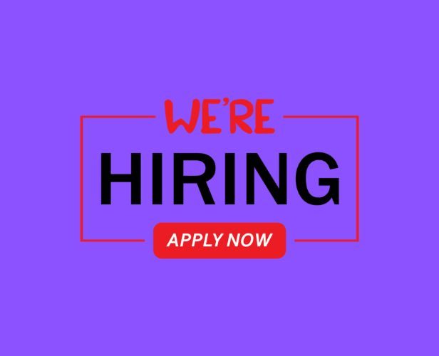 text recruitment logo