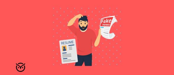 candidate with bad references