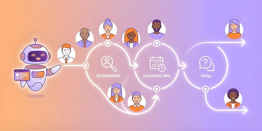 what recruiting chatbots do