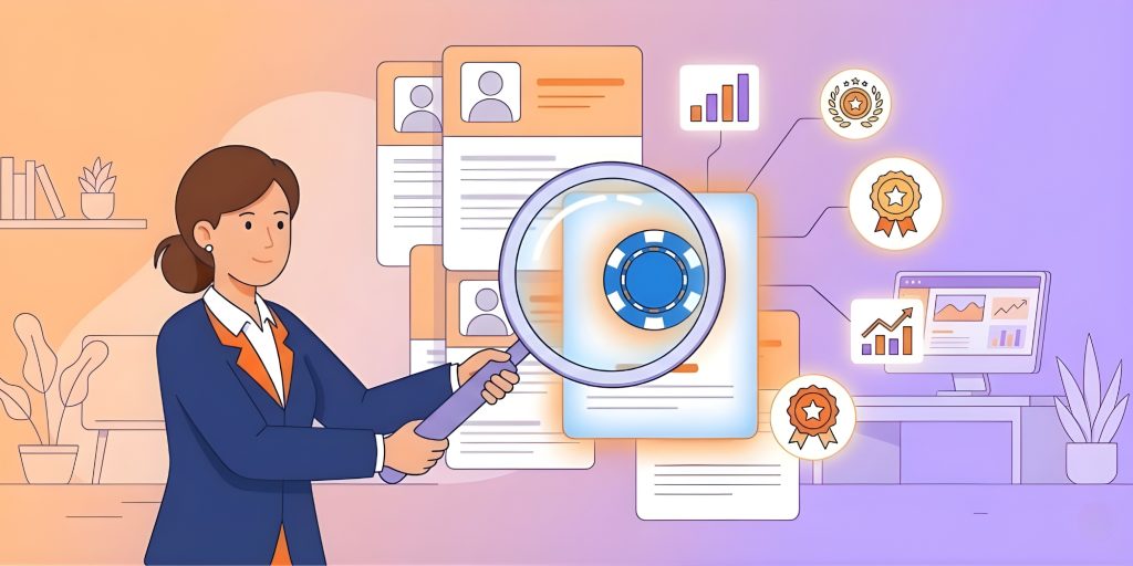 recruiter identifying blue chip recruits