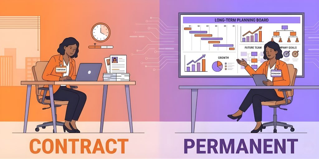 Contract vs. Permanent Recruiters