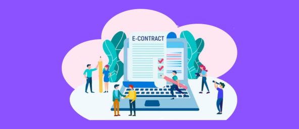 e contract illustration