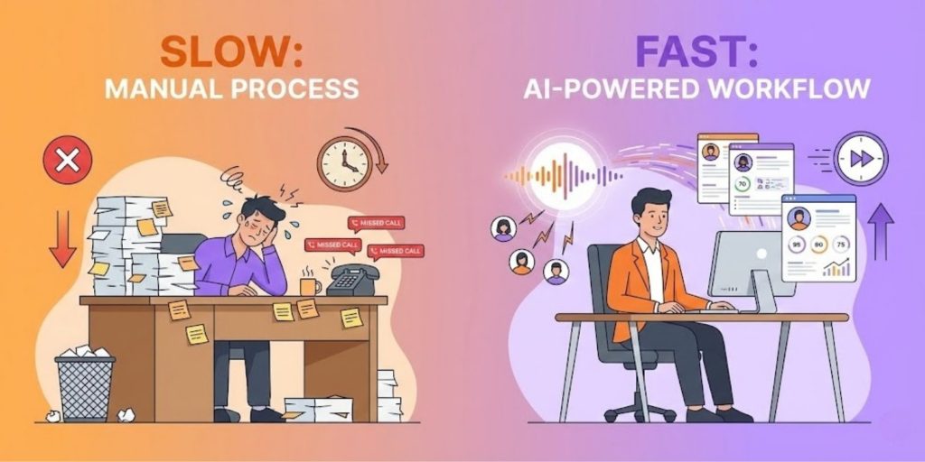 Traditional Screening vs Voice AI