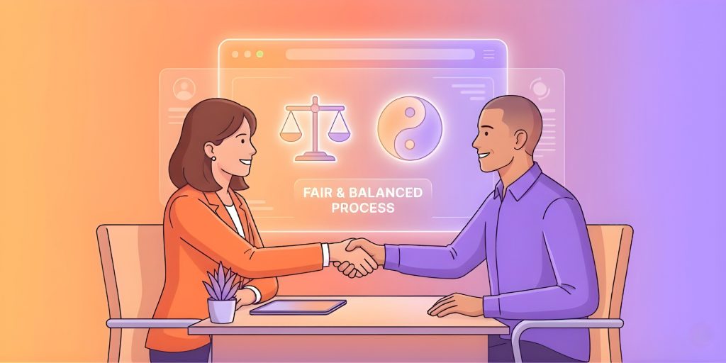 fair and balanced hiring process