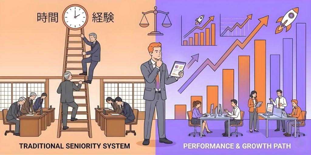 seniority system vs growth and performance