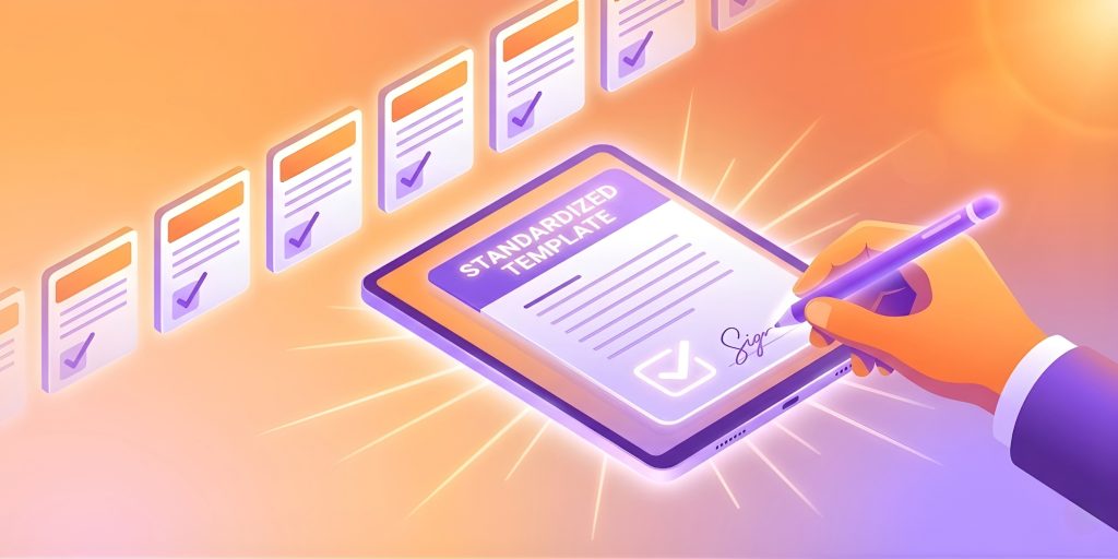 standardized letter template