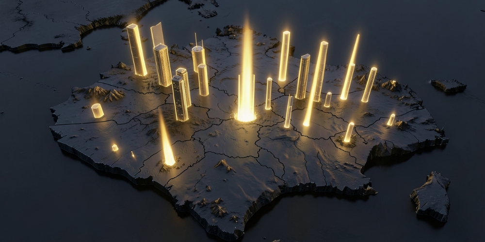 different cities with different cost of living