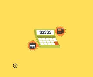 illustration of calculating paycheck tax