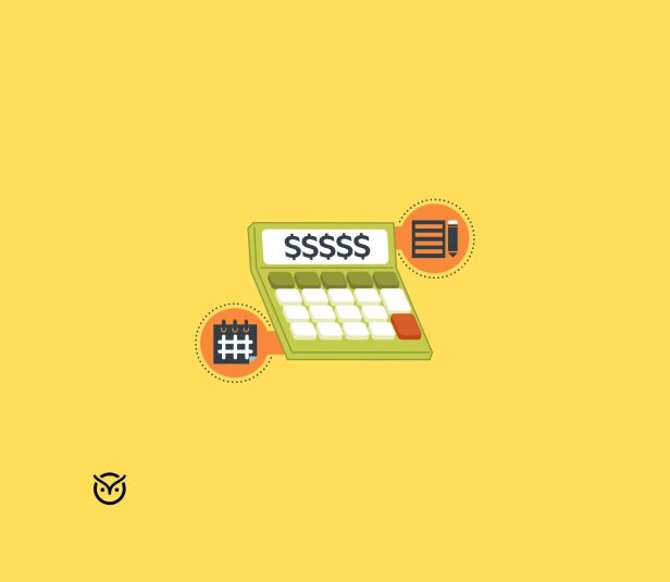 illustration of calculating paycheck tax