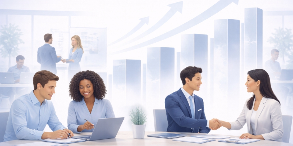 a happy and produtive work environment
