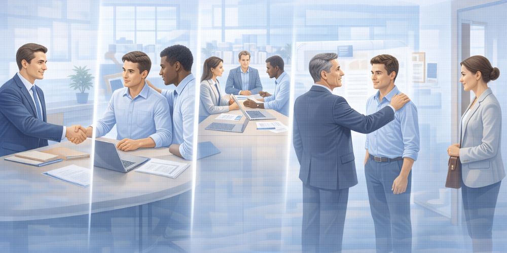 different stages of an employee